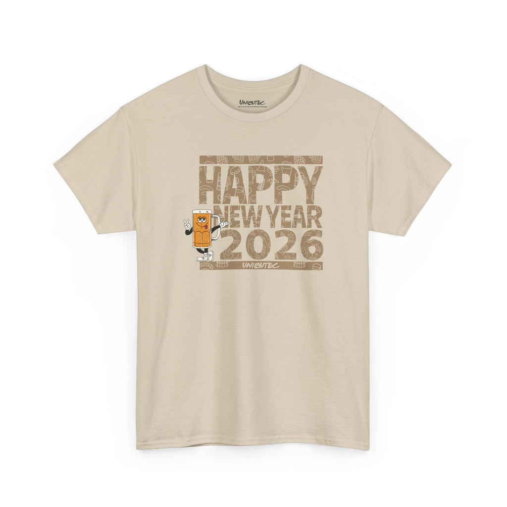Happy New Year 2026 T-Shirt — Unibutec