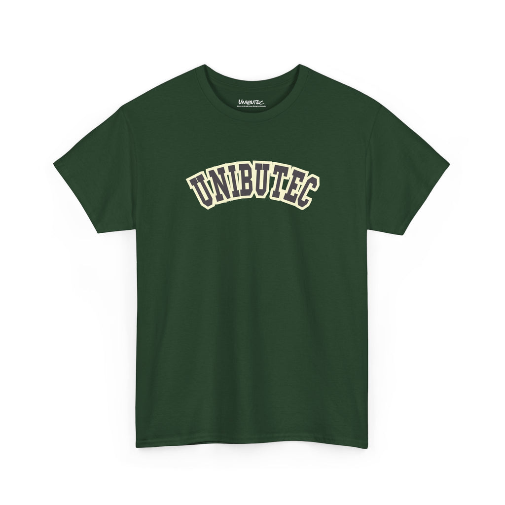 Unibutec Vintage Arch Logo T-Shirt — Retro Collegiate Graphic Tee